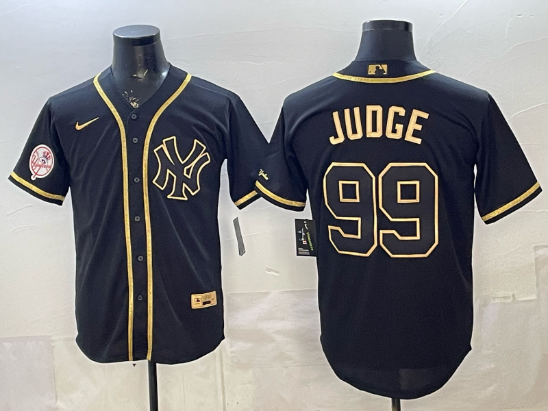 Men 2026 New York Yankees #99 Judge black Nike MLB Jersey 002->new york yankees->MLB Jersey